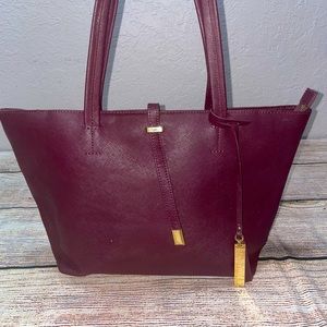Vince Camuto Tote Purse in Plum